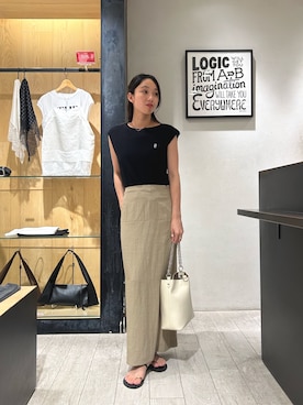 「CAPRICIEUX LE'MAGE（カプリシューレマージュ）のアイテム（パンプス）」を使った、mai24lemさん（レディース・153cm）の夏コーディネート