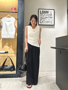 「CAPRICIEUX LE'MAGE（カプリシューレマージュ）のアイテム（パンプス）」を使った、mai24lemさん（レディース・153cm）の夏コーディネート