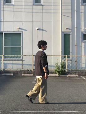 「GAP（ギャップ）のアイテム（トップス）」を使った、nts0524さん（メンズ・160cm）の春コーディネート