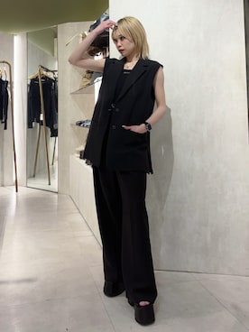 SAKUMA IZUMIさん（レディース・154cm）の春コーディネート