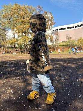 「アイテム（食器/キッチン）」を使った、itoさん（キッズ・90cm）の春コーディネート