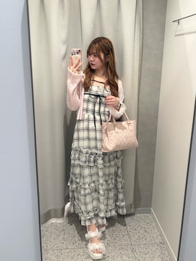 りなさん（レディース・157cm）の夏コーディネート