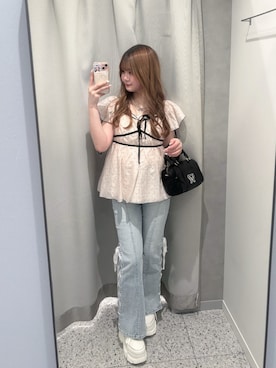 りなさん(レディース・157cm)の夏コーディネート