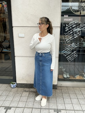 「OMNIGOD（オムニゴッド）のアイテム」を使った、edo104さん（レディース・156cm）の夏コーディネート
