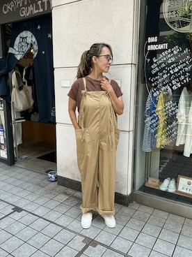 「OMNIGOD（オムニゴッド）のアイテム」を使った、edo104さん（レディース・156cm）の夏コーディネート