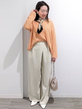mikaさん（レディース・162cm）の春コーディネート