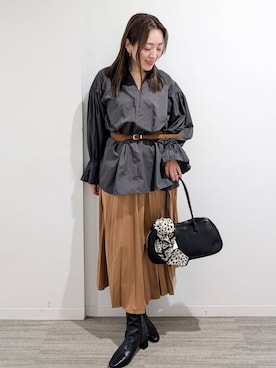 mikaさん(レディース・162cm)の秋コーディネート