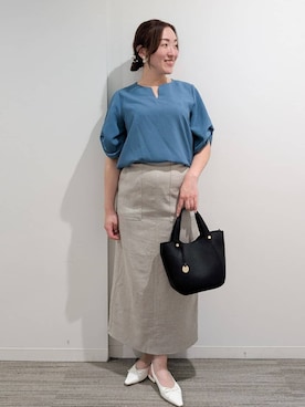 mikaさん（レディース・162cm）の夏コーディネート