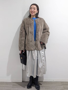 mikaさん(レディース・162cm)の冬コーディネート