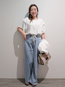 mikaさん（レディース・162cm）の夏コーディネート