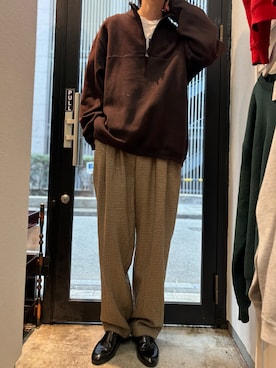 立川 古着屋  Whimsimさん（メンズ・176cm）の春コーディネート