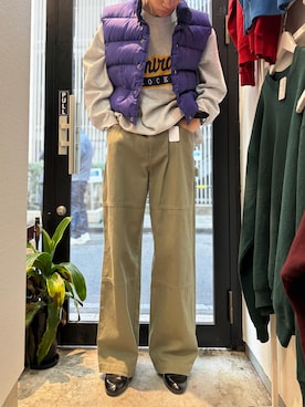 立川 古着屋  Whimsimさん（メンズ・176cm）の春コーディネート