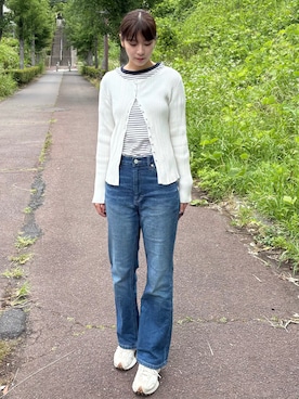 「OPAQUE.CLIP（オペークドットクリップ）のアイテム」を使った、Itoさん（レディース・162cm）の夏コーディネート