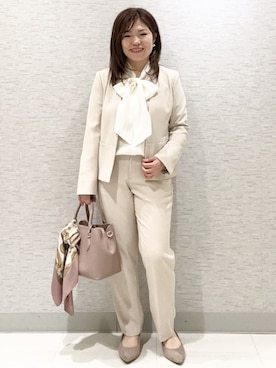 yuさん(レディース・153cm)の春コーディネート