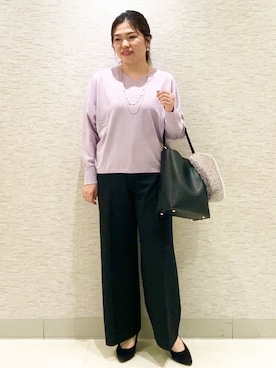 yuさん(レディース・153cm)の秋コーディネート