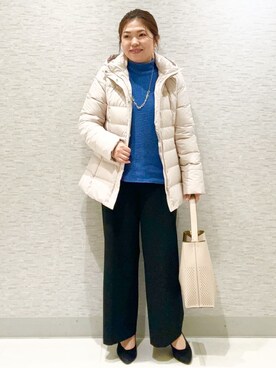 yuさん(レディース・153cm)の冬コーディネート