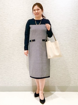 yuさん(レディース・153cm)の冬コーディネート