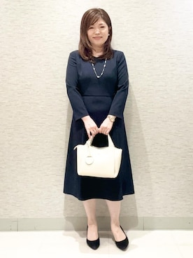 「COUP DE CHANCE（クードシャンス）のアイテム」を使った、yuさん（レディース・153cm）の冬コーディネート