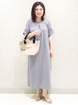 yuさん(レディース・153cm)の夏コーディネート