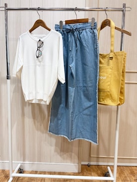 「DRESKIP（ドレスキップ）のアイテム」を使った、もち。さん（レディース・100cm）の春コーディネート