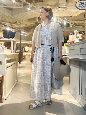 chika※ LAURA ASHLEYさん（レディース・154cm）の夏コーディネート