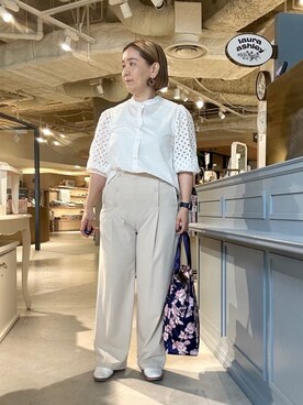 chika※ LAURA ASHLEYさん（レディース・154cm）の夏コーディネート