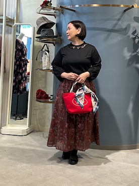 chika※ LAURA ASHLEYさん(レディース・154cm)の秋コーディネート