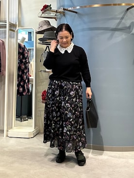 chika※ LAURA ASHLEYさん(レディース・154cm)の秋コーディネート