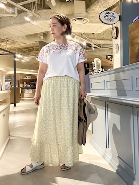 chika※ LAURA ASHLEYさん(レディース・154cm)の夏コーディネート