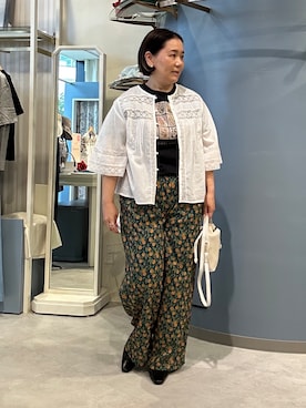 chika※ LAURA ASHLEYさん（レディース・154cm）の夏コーディネート