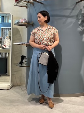 chika※ LAURA ASHLEYさん(レディース・154cm)の夏コーディネート