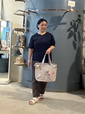 chika※ LAURA ASHLEYさん(レディース・154cm)の夏コーディネート