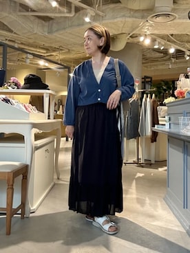 chika※ LAURA ASHLEYさん(レディース・154cm)の夏コーディネート