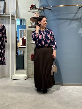chika※ LAURA ASHLEYさん(レディース・154cm)の秋コーディネート