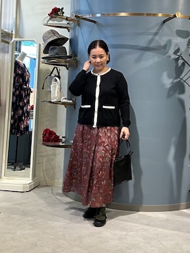 chika※ LAURA ASHLEYさん(レディース・154cm)の秋コーディネート