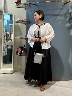 chika※ LAURA ASHLEYさん（レディース・154cm）の夏コーディネート