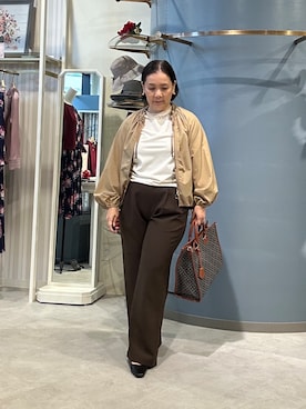 chika※ LAURA ASHLEYさん(レディース・154cm)の秋コーディネート