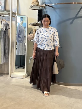 chika※ LAURA ASHLEYさん(レディース・154cm)の夏コーディネート