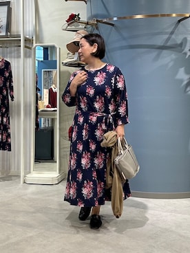 chika※ LAURA ASHLEYさん(レディース・154cm)の秋コーディネート