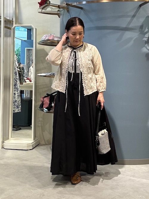 LAURA ASHLEY（ローラアシュレイ） リネンシャツ ブラウス シャツ