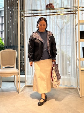 chika※ LAURA ASHLEYさん(レディース・154cm)の秋コーディネート