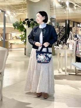 chika※ LAURA ASHLEYさん(レディース・154cm)の春コーディネート