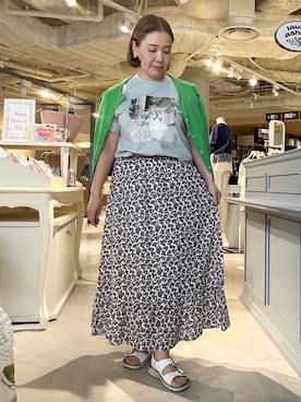 chika※ LAURA ASHLEYさん(レディース・154cm)の春コーディネート