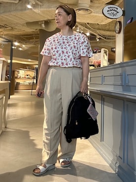chika※ LAURA ASHLEYさん(レディース・154cm)の夏コーディネート