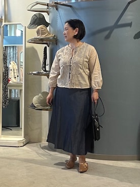 chika※ LAURA ASHLEYさん(レディース・154cm)の春コーディネート