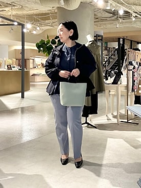 「HusHusH（ハッシュアッシュ）のアイテム」を使った、chika※ LAURA ASHLEYさん（レディース・154cm）の春コーディネート