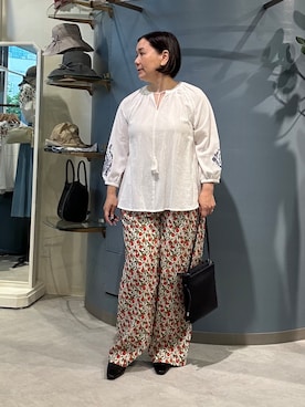 chika※ LAURA ASHLEYさん（レディース・154cm）の夏コーディネート