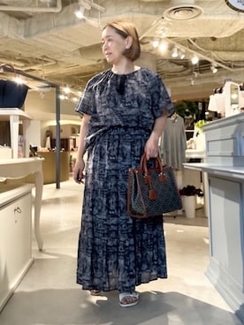 chika※ LAURA ASHLEYさん（レディース・154cm）の夏コーディネート
