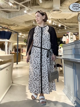 chika※ LAURA ASHLEYさん(レディース・154cm)の夏コーディネート