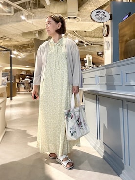 chika※ LAURA ASHLEYさん(レディース・154cm)の夏コーディネート